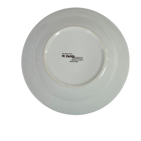 Set Of 3 Party Concepts Christmas Santa Claus Bowls 8" Ceramic Soup Salad PXT1 - Picture 3 of 9